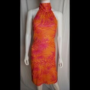 Vintage Guess Floral Halter Dress